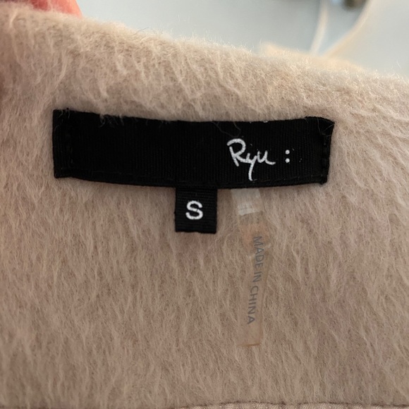 Anthro Ryu Bow Cape Jacket - Picture 3 of 4